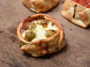 Empanada abierta pizzita