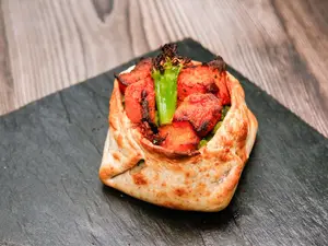 Empanada brocoli y calabaza