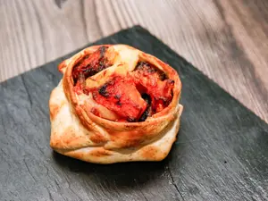 Empanada calabaza quesode papa
