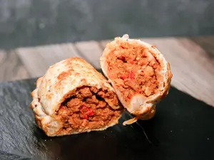 Empanada de soja texturizada