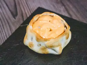 Empanada palmitos y champignon