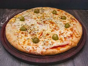 Pizza grande doble muzzarella