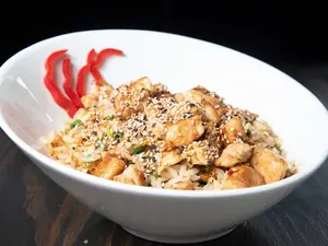 Wok de pollo