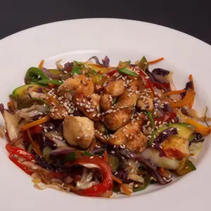 Yakiyasai de pollo
