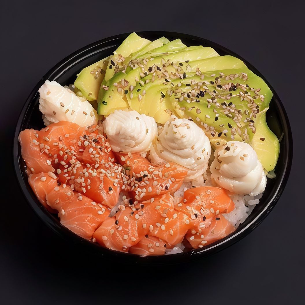 Sushi salad