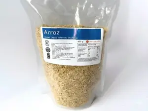 Arroz integral grano largo