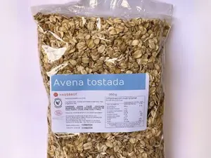 Avena tostada orgánica