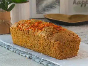 Budin de zanahoria y nuez