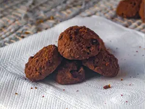 Cookies de chocolate y naranja