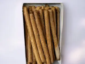 Grisines de sésamo y queso