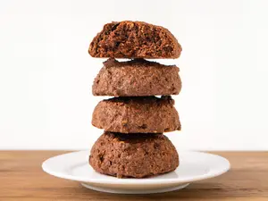 Cookies de chocolate y naranja