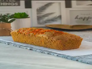 Budín de Zanahoria y nuez