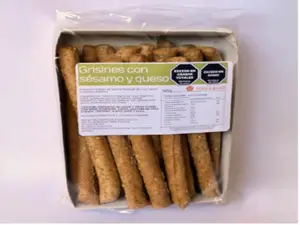 Grisines con Sésamo y Queso
