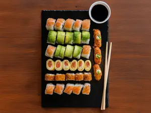 Combinado De Salmon Y Langostinos Cocidos 30 Piezas
