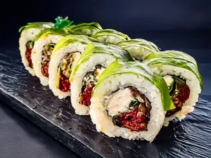 Vegetariano sushi roll x 10