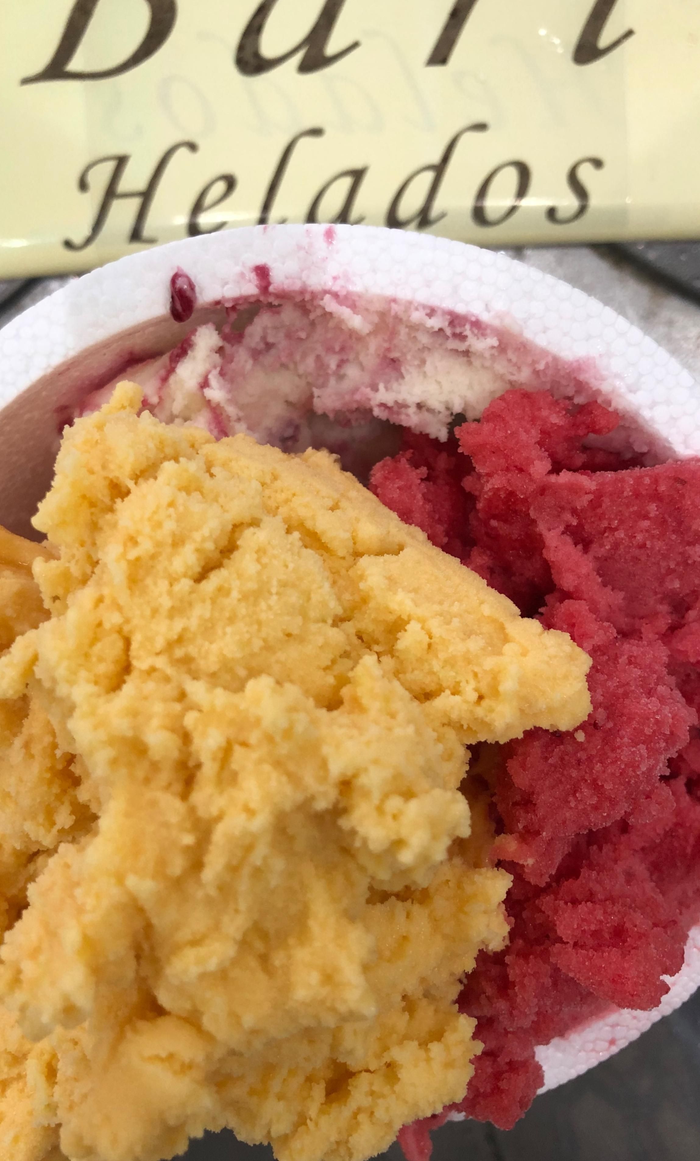 Helado 3/4 Kg