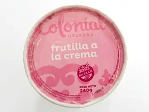 Frutilla a la crema sin tacc