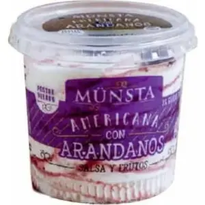 Americana con arandanos