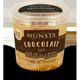Chocolate con dulce de leche