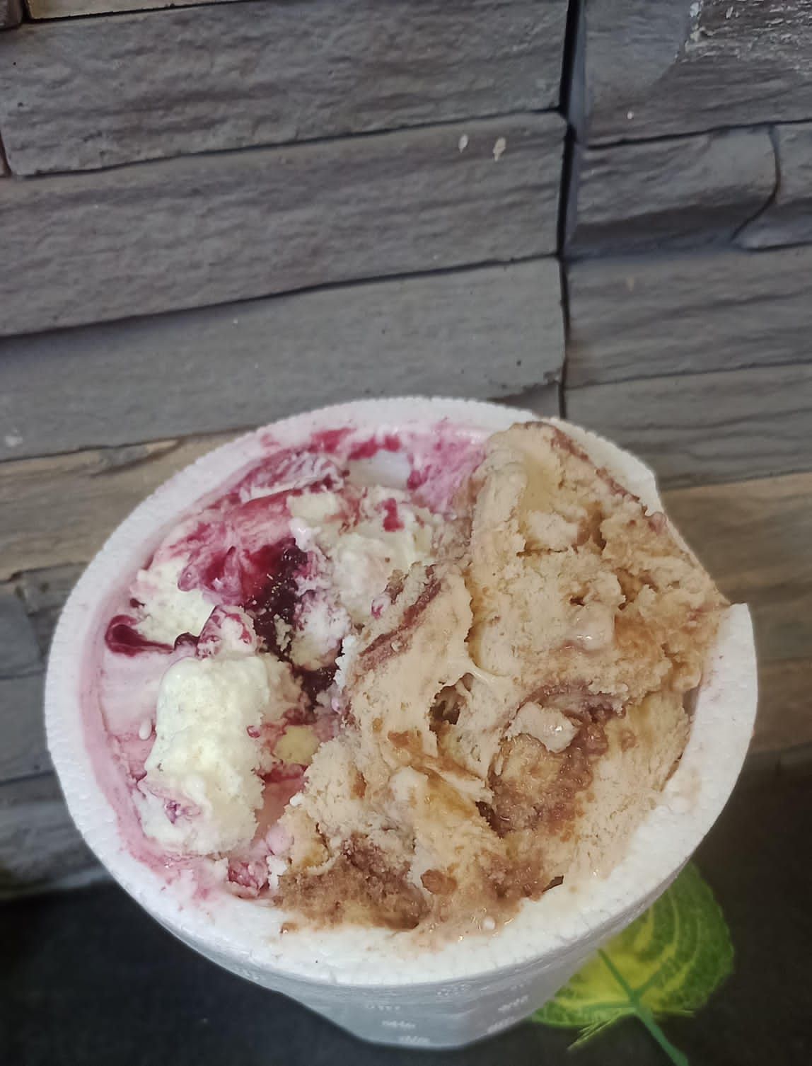 Medio kilo de helado