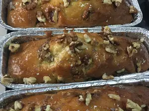 Budín artesanal de nuez