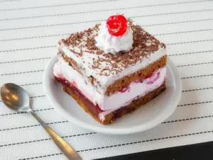 Torta selva negra (porción)