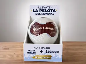 Pelota del mundial+ un kilo