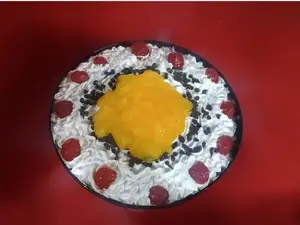 Torta helada de primavera