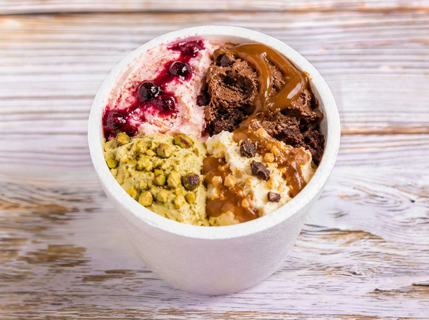 Helado 3/4 kg
