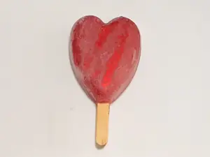 Minipaleta corazón chocolate