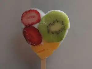 Paleta de limón frutal