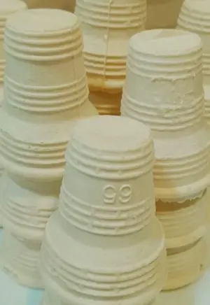 Vasitos comestibles. Unidad