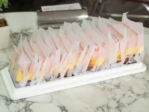Postre tricolor (17 porciones)