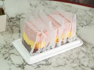 Postre tricolor (8 porciones)