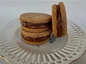 Alfajor almendras y ddl