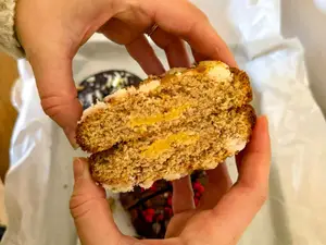 Crumble cookie maracuya