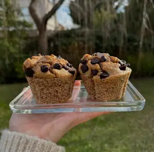 Muffin XXL vainilla y chips