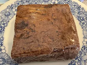 Brownie y nuez
