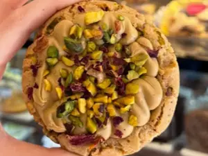 Cookie de pistacho