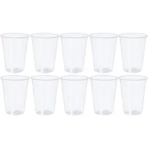 10 Vasos Desechables 500 ml