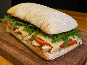 Ciabatta de pollo