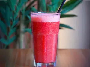 Licuado con agua