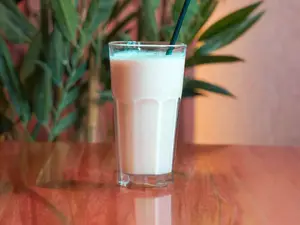 Licuado con leche