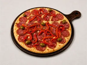 12 - Pizza calabresa