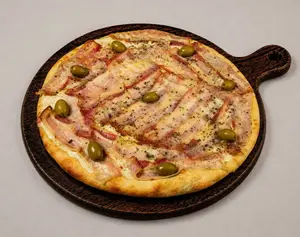 33 - Pizza con panceta ahumada