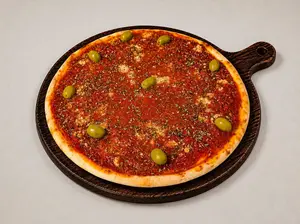 36 - Pizza cancha al óleo