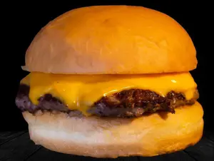 Cheeseburger + papas fritas