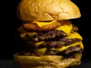 Cuádruple holic + papas fritas