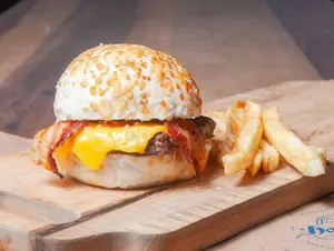 Domingo hamburguesa la clasic simple