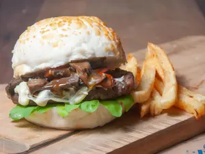 Hamburguesa la blue